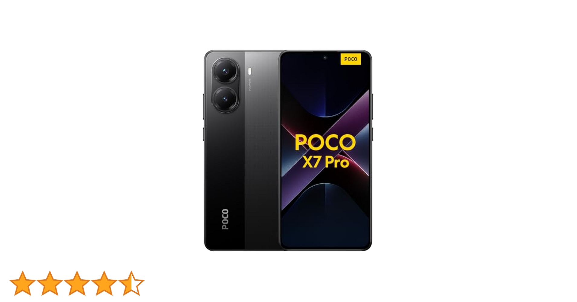 Xiaomi Poco X7 Pro Smartphone, 12+512GB, Black, 50MP Hand